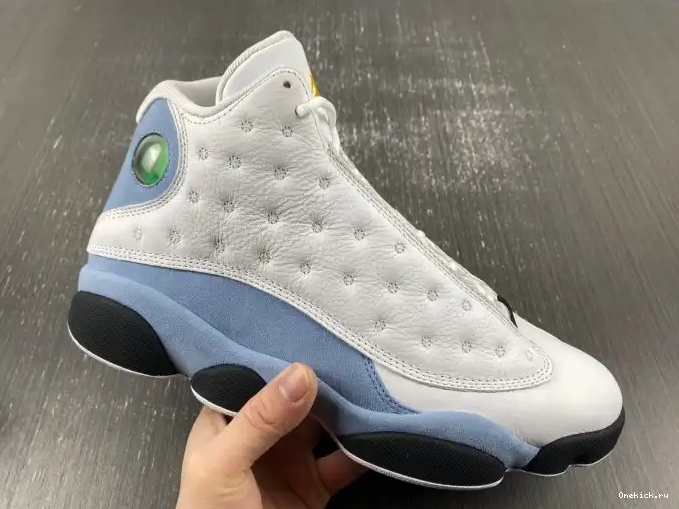 One Kick Jordan 414571-170 Air 13 Grey Blue 0519